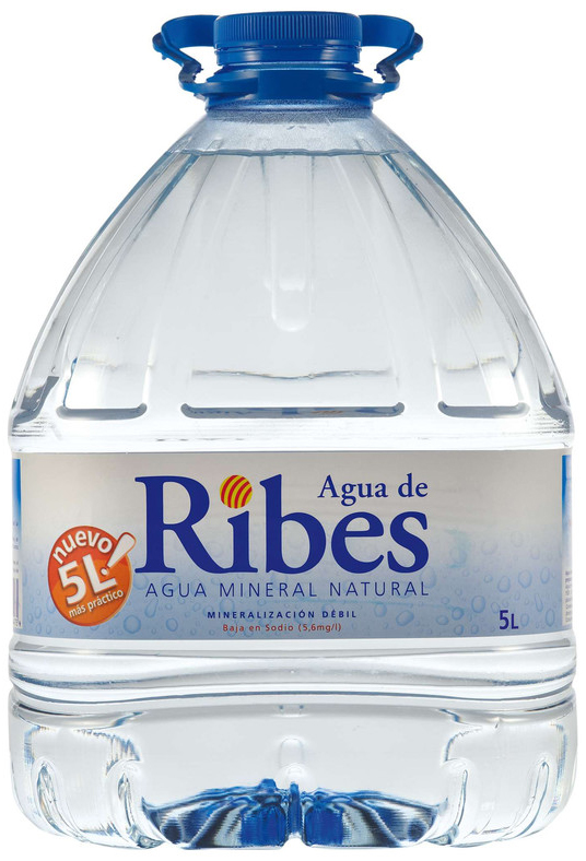 Aigua Ribes 5l.