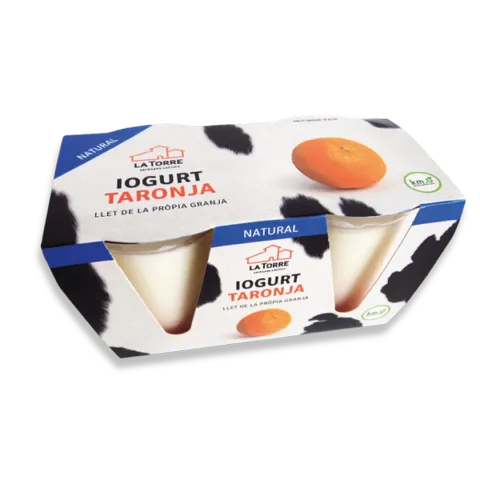 Iogurt taronja La Torre Pack 2