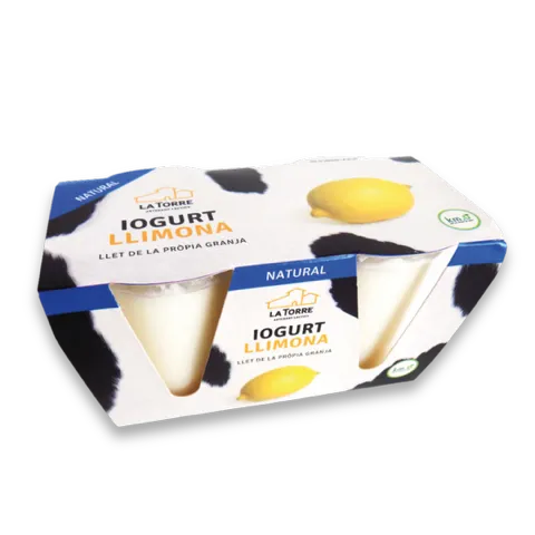 Iogurt llimona La Torre Pack 2